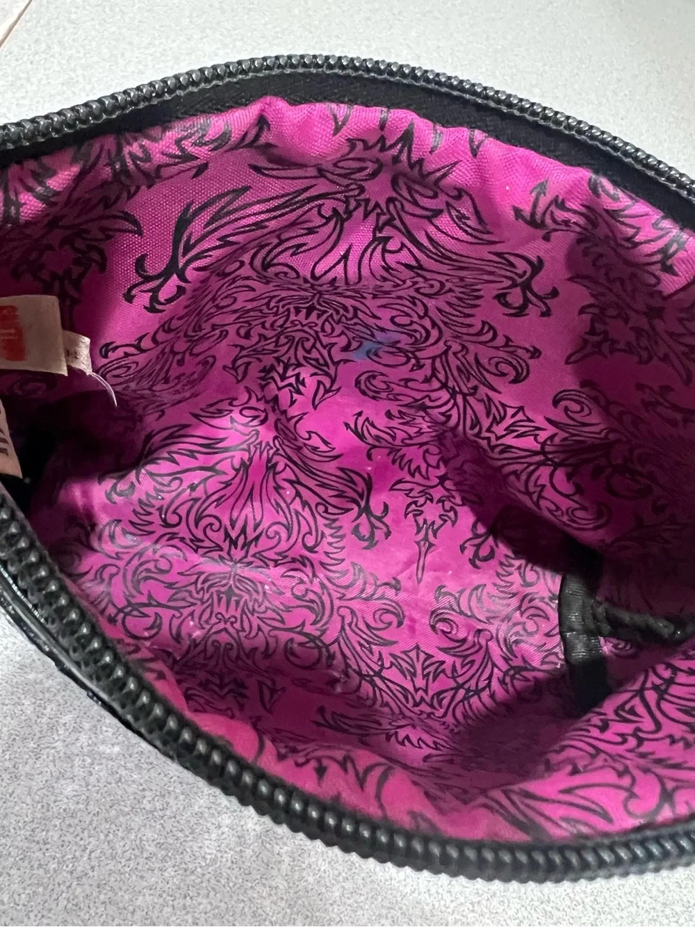 Disney Villains Sequin Cosmetic Bag & Compact Mirror